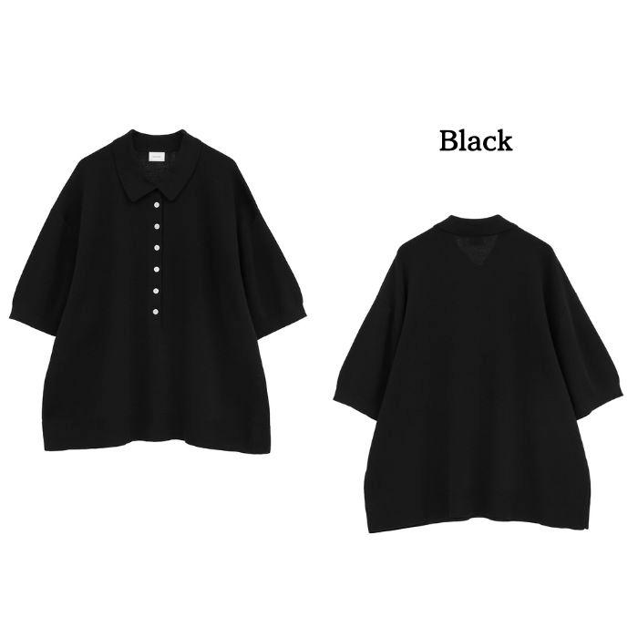 MANOF（マノフ） 正規商品 トップス ルーズ ポロ ニット LOOSE POLO