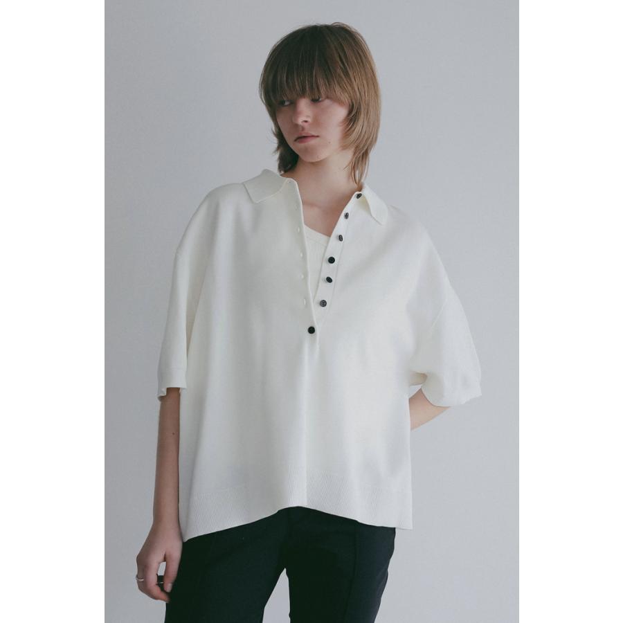 MANOF（マノフ） 正規商品 トップス ルーズ ポロ ニット LOOSE POLO