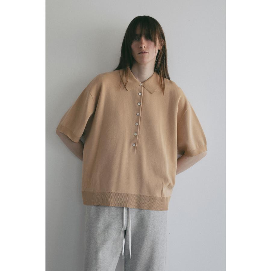 MANOF（マノフ） 正規商品 トップス ルーズ ポロ ニット LOOSE POLO