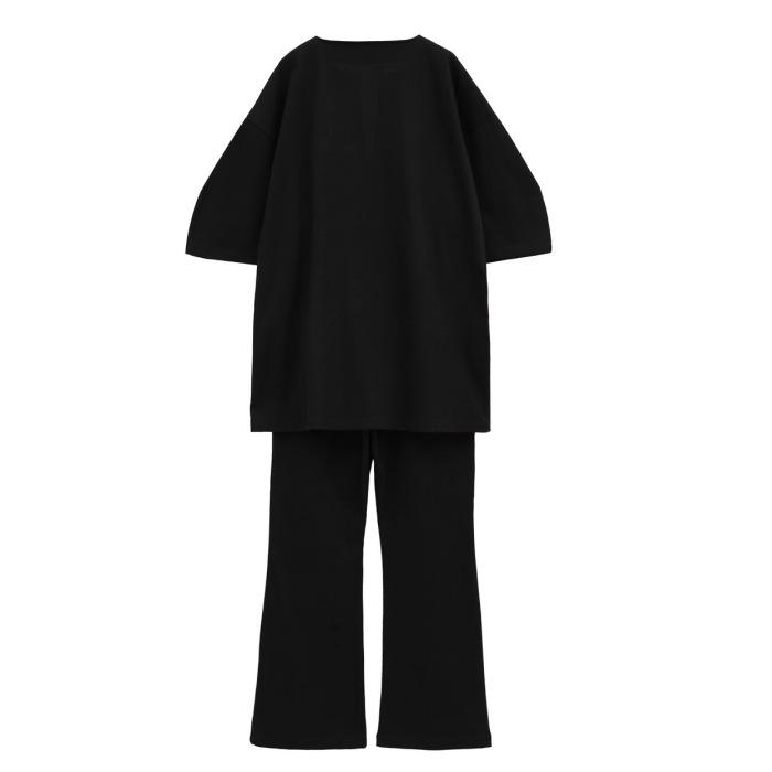 MANOF 正規商品 セットアップ トップス パンツ マノフ ウエスト タック セット アップ  WAIST TUCK SET UP ブラック BLACK 2024春夏新作｜charger｜11