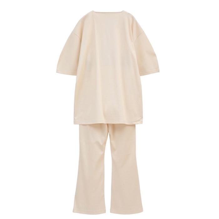 MANOF 正規商品 セットアップ トップス パンツ マノフ ウエスト タック セット アップ  WAIST TUCK SET UP アイボリー IVORY 2024春夏新作｜charger｜11