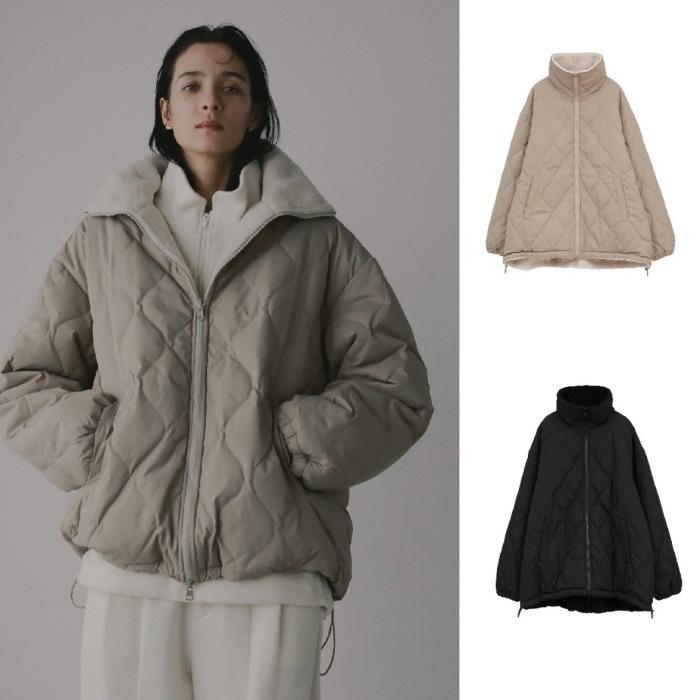 TAION×MANOF REVERSIBLE DOWN BOA JACKET MANOF(マノフ)｜TAION×MANOF REVERSIBLE DOWN BOA JACKET/BEIGE の通販