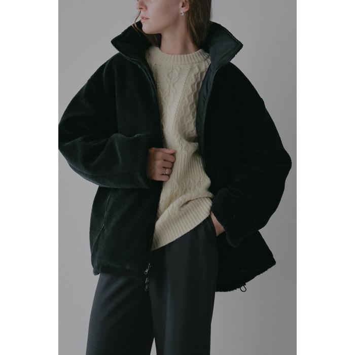 TAION×MANOF REVERSIBLE DOWN BOA JACKET新品 MANOF(マノフ)｜TAION×MANOF REVERSIBLE DOWN BOA JACKET/BEIGE の通販