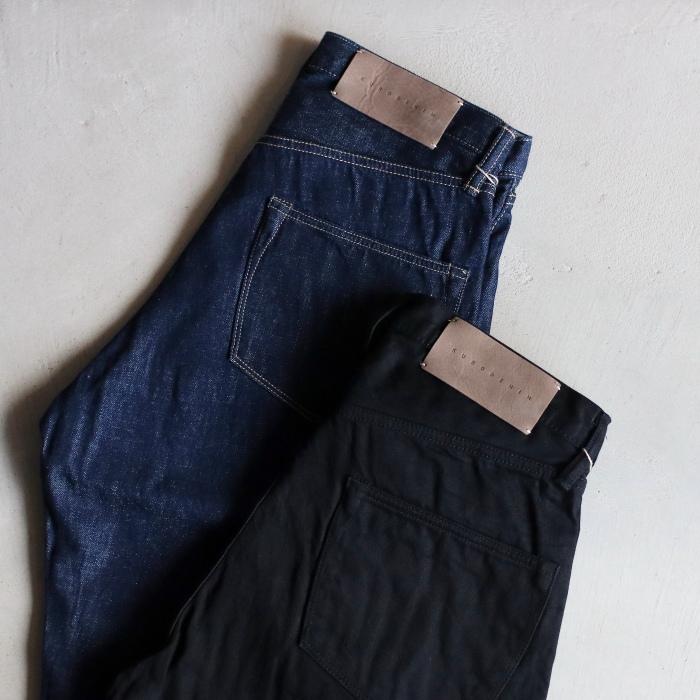 クロ（KURO） デニム ブラックワンウォッシュデニム ANDERS BLACK ONE