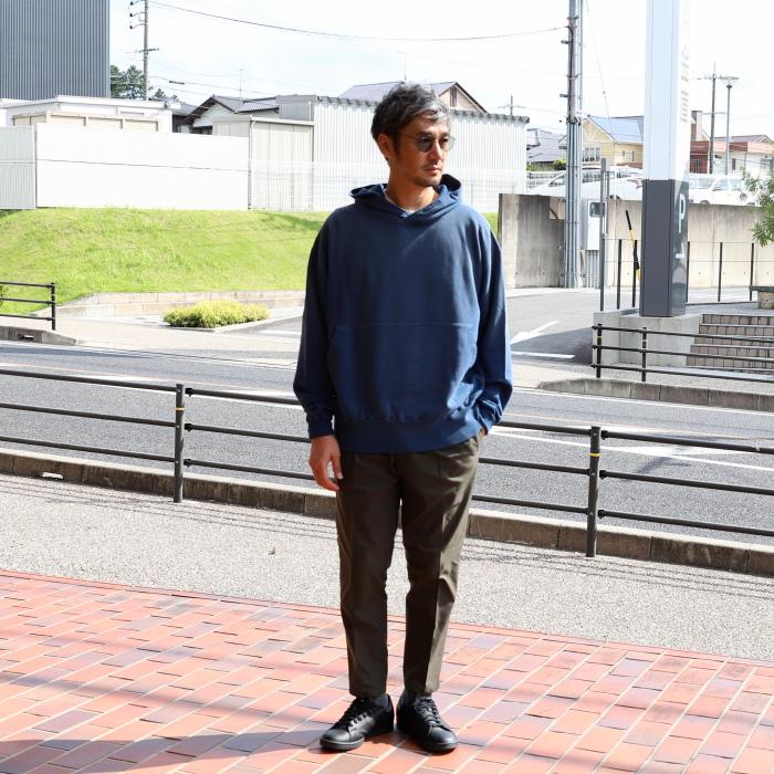 クロ（KURO） トップス ユーズド 染め 加工 ダメージ プル スウェット