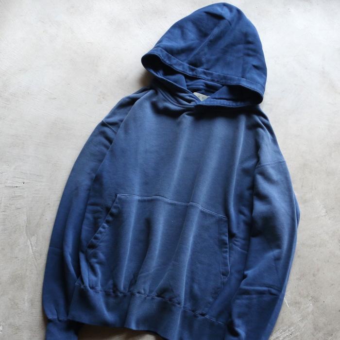 クロ（KURO） トップス ユーズド 染め 加工 ダメージ プル スウェット