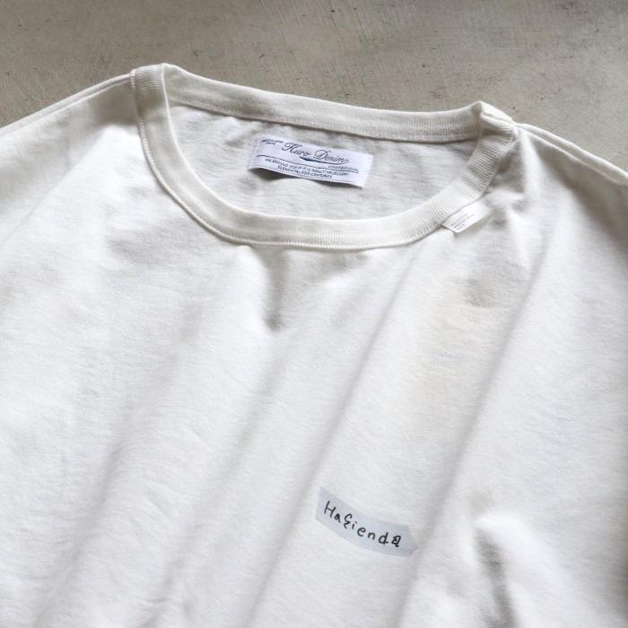 クロ Tシャツ トップス  KURO アニンテンショナル 半袖 Tシャツ UNINTENTIONAL S/S TEE -Hacienda- ホワイト WHITE 2024春夏新作｜charger｜02