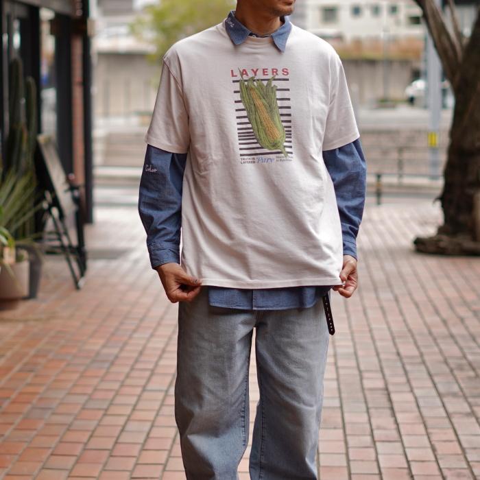 クロ（KURO） Tシャツ トップス ラウンド シェイプ 半袖 Tシャツ 17