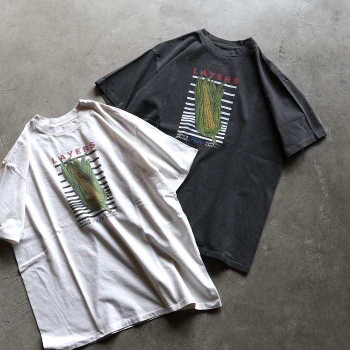 クロ（KURO） Tシャツ トップス ラウンド シェイプ 半袖 Tシャツ 17