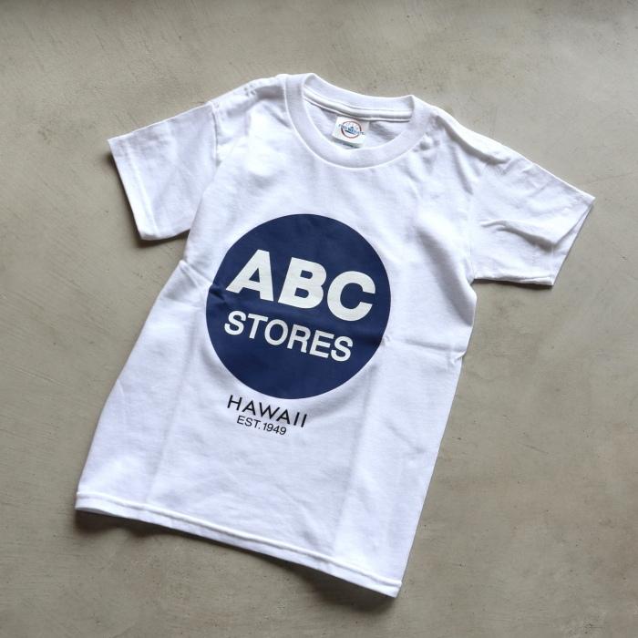 ABCストア ハワイ Hawaii ABC STORES 正規品 ハワイ直輸入 クラシック キッズ Tシャツ Classic Kids Tee ホワイト/ラズベリー White/Rasberry｜charger｜02