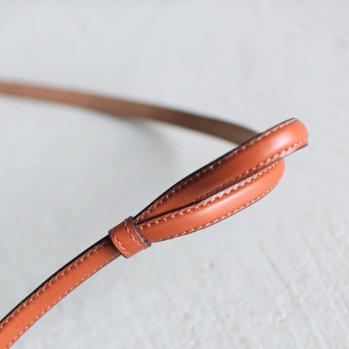 ANNAK ベルト アナック カウレザーベルト COW LEATHER BELT ブラック/ブラウン 2色展開｜charger｜13