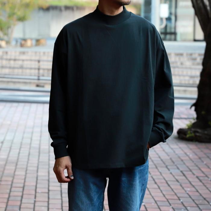 alvana ウール100% シャツ　Mサイズ相当 alvana（アルヴァナ） トップス ロンT 無地 空紡 ミドルネック
