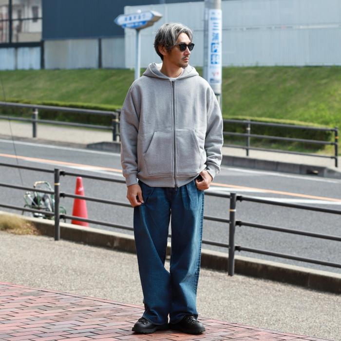 alvana（アルヴァナ） パーカー 無地 マッシブ ジップアップ パーカー