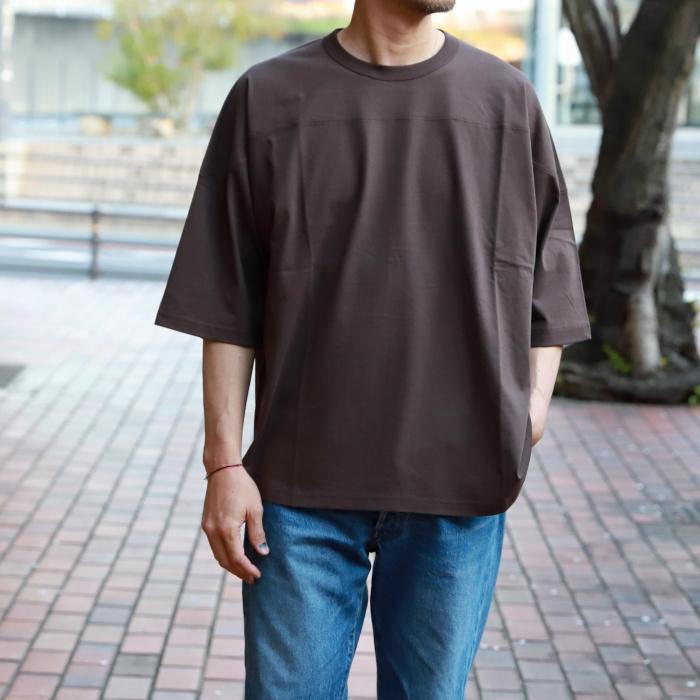 2026SS）ALVANA football baloon Tシャツ alvana（アルヴァナ） トップス フットボール バルーン 半袖 Tシャツ