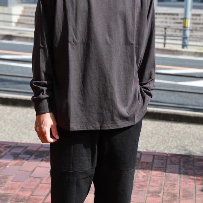 alvana（アルヴァナ） トップス ロンT 無地 空紡 ボートネック L/S TEE