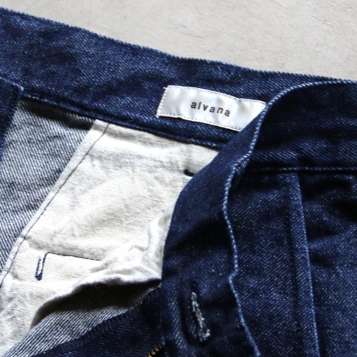 alvana アルヴァナ パンツ ボトムス BHARAT デニム ワーク DENIM
