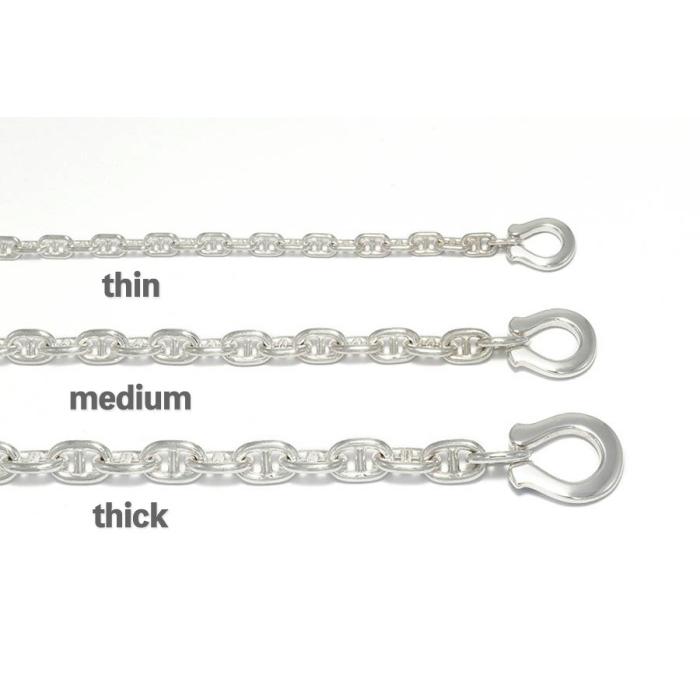 シンパシーオブソウル ブレスレット SYMPATHY OF SOUL スィン ホースシュー トグル アンカー Thin(細) Horseshoe Toggle Bracelet Anchor シルバー S/M/Lの画像