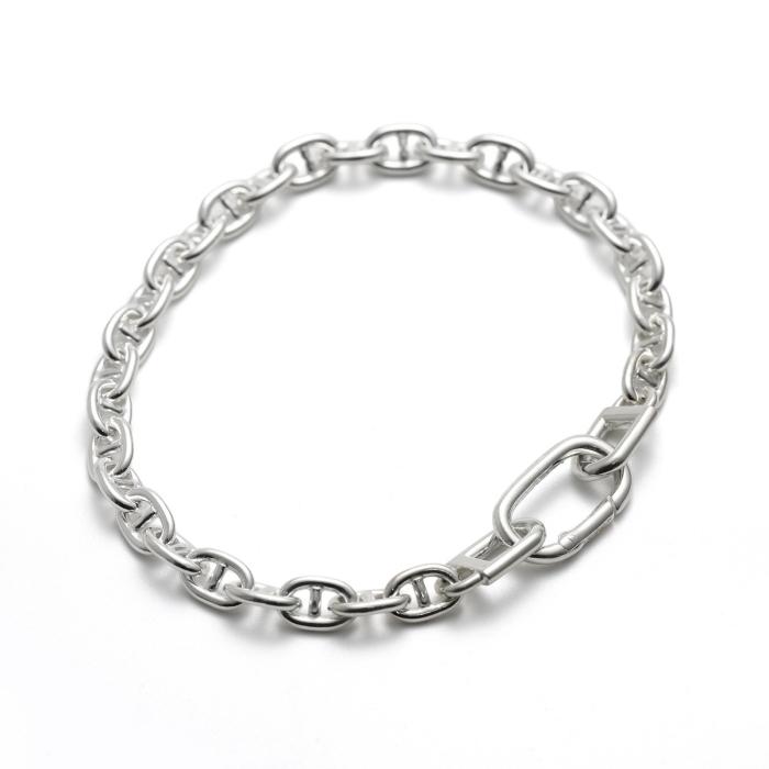 シンパシーオブソウル ブレスレット SYMPATHY OF SOUL アンカー チェーン ブレスレット シルバー Anchor Chain Bracelet Silverの画像