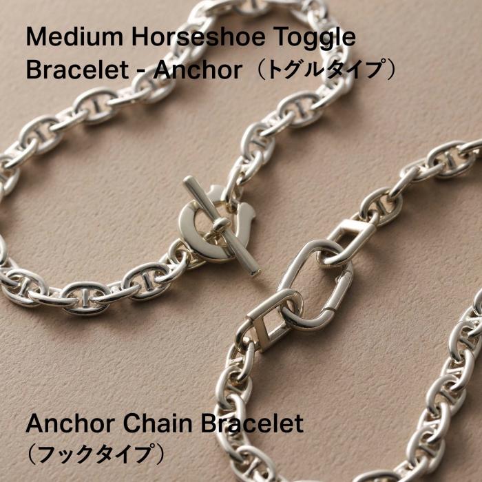 シンパシーオブソウル ブレスレット SYMPATHY OF SOUL アンカー チェーン ブレスレット シルバー Anchor Chain Bracelet Silverの画像