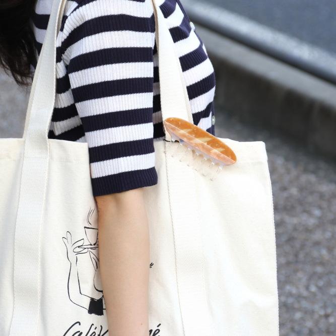 ククシュゼット 正規商品 アクセ クリップ フランスパン パン かわいい