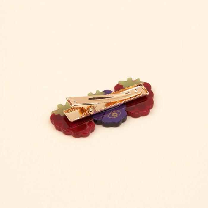 Coucou Suzette ククシュゼット Pumpkin Hair Clip パンプキン ヘアクリップ