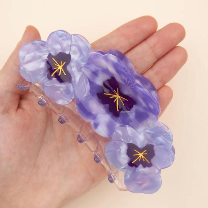 ククシュゼット 正規商品 ヘア アクセ クリップ かわいい 花 フランス