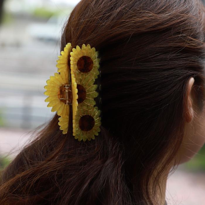 ククシュゼット 正規商品 ヘア アクセ クリップ かわいい 花 フランス