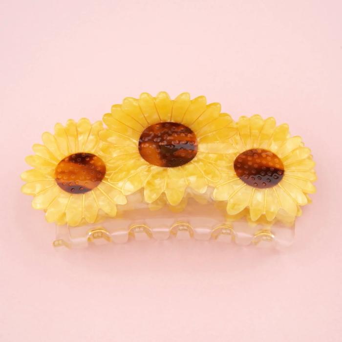 ククシュゼット 正規商品 ヘア アクセ クリップ かわいい 花 フランス