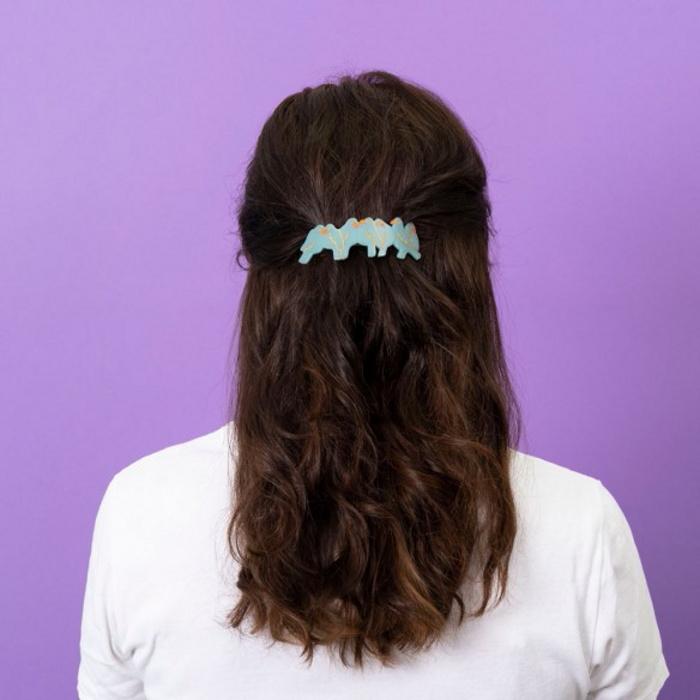 ククシュゼット 正規商品 ヘア アクセ バレッタ かわいい 鳥 おしゃれ