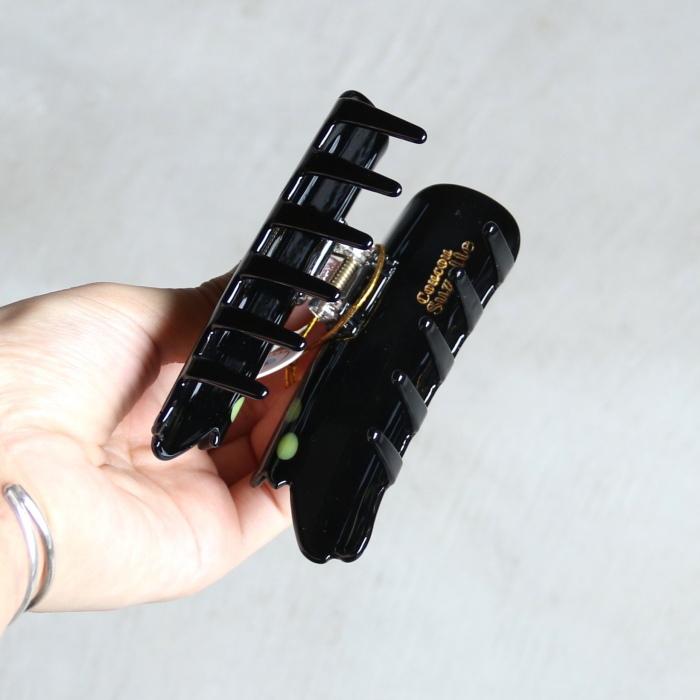 ククシュゼット 正規商品 ヘア アクセ クリップ 猫 黒猫 Coucou