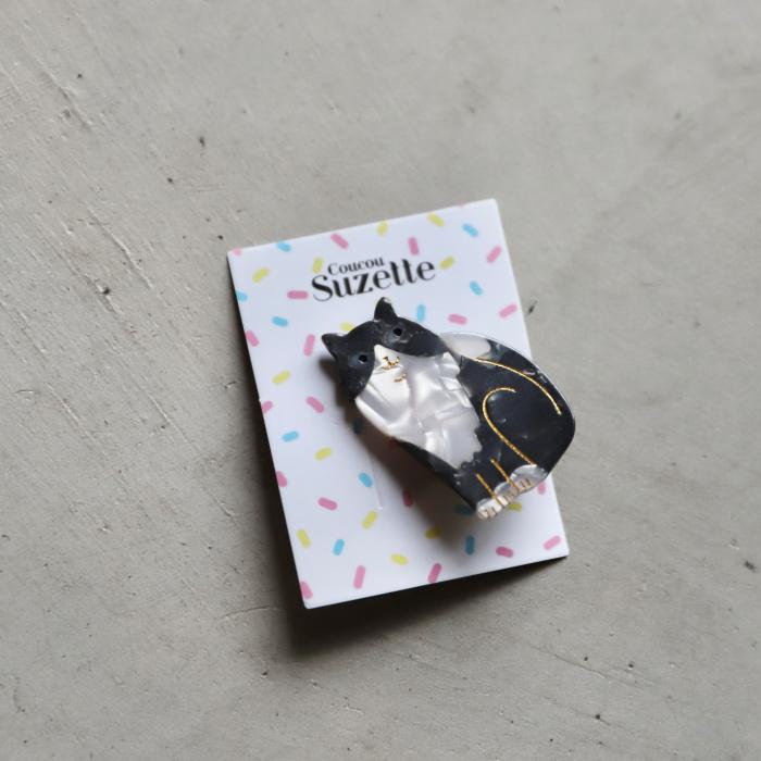 ククシュゼット 正規商品 ヘア アクセ 猫 かわいい フランス Coucou