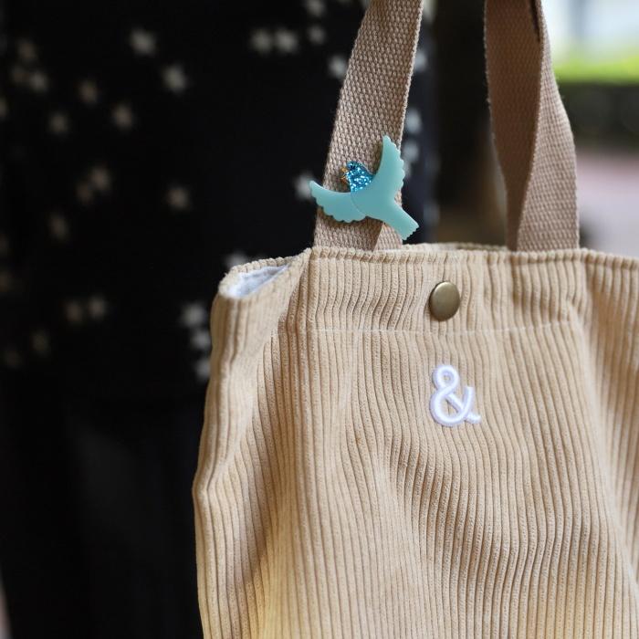 ククシュゼット 正規商品 ヘア アクセ クリップ ヘアピン かわいい 鳥 フランス Coucou Suzette ブルー バード ヘア クリップ Blue Bird Hair Clip ブルー