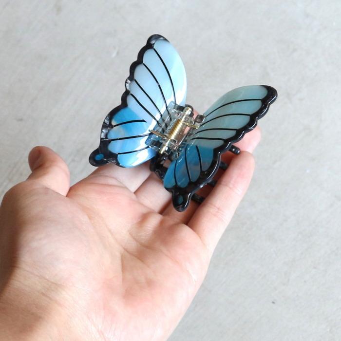 ククシュゼット 正規商品 ヘア アクセ クリップ 蝶 虫 かわいい ギフト