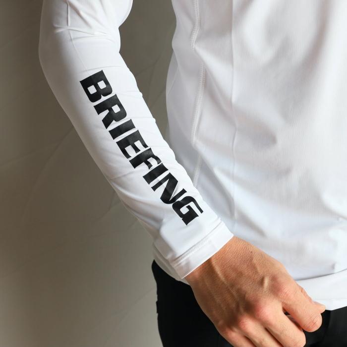 ブリーフィング ゴルフ アンダーシャツ BRIEFING GOLF メンズアンダーシャツ MENS UNDER SHIRT ホワイト WHITE 2021春夏新作｜charger｜09