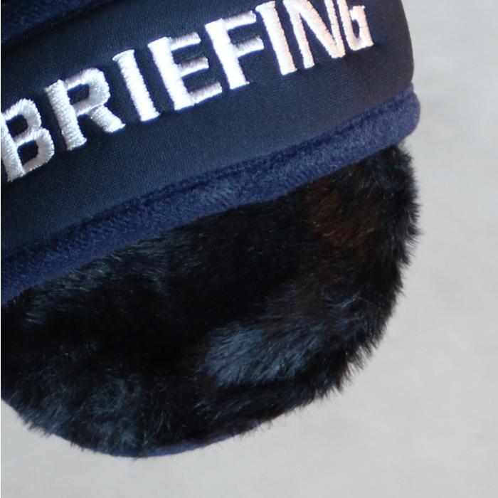 ブリーフィング ゴルフ イヤーマフ BRIEFING GOLF コーデュラ フリース イヤーマフ CODURA FLEECE EAR MUF ブラック/ネイビー ２色展開 2021秋冬新作｜charger｜09