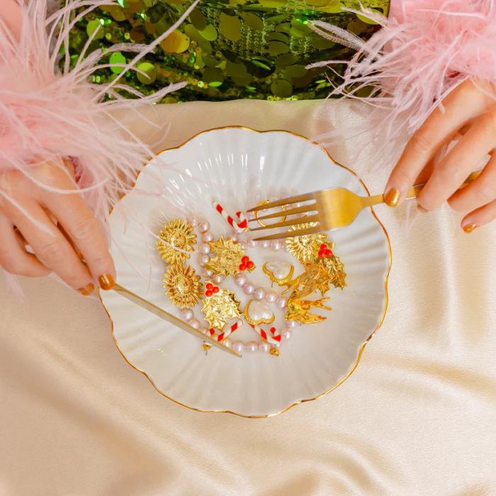 ククシュゼット 正規商品 ピアス 両耳 Coucou Suzette レディース 冬
