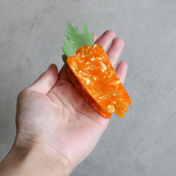 ヘアアクセサリー Orange ククシュゼット 正規商品 ヘア アクセ ギフト 新作 野菜 個性的