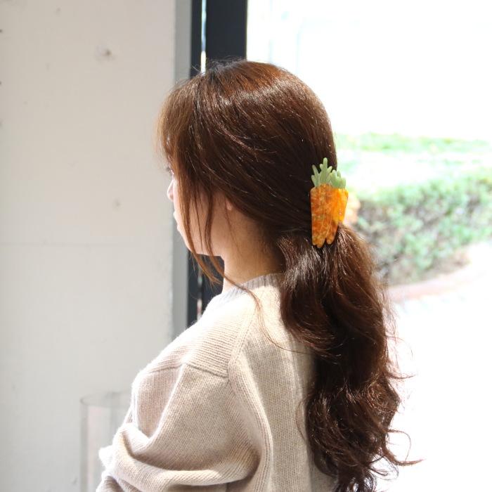 ククシュゼット 正規商品 ヘア アクセ ギフト 新作 野菜 個性的