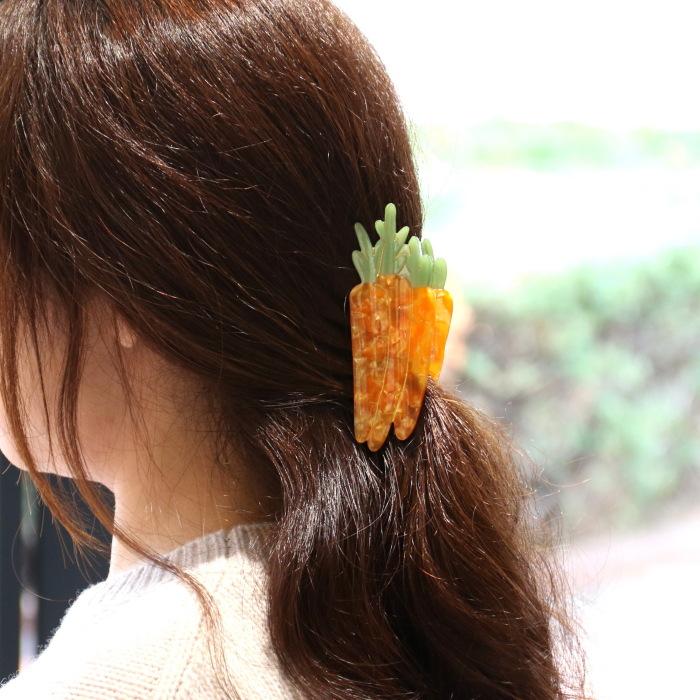 ククシュゼット 正規商品 ヘア アクセ ギフト 新作 野菜 個性的