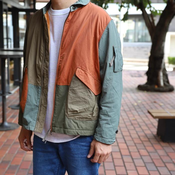 キャルオーライン× dip ジャケット CAL O LINE マルチカラー フライト