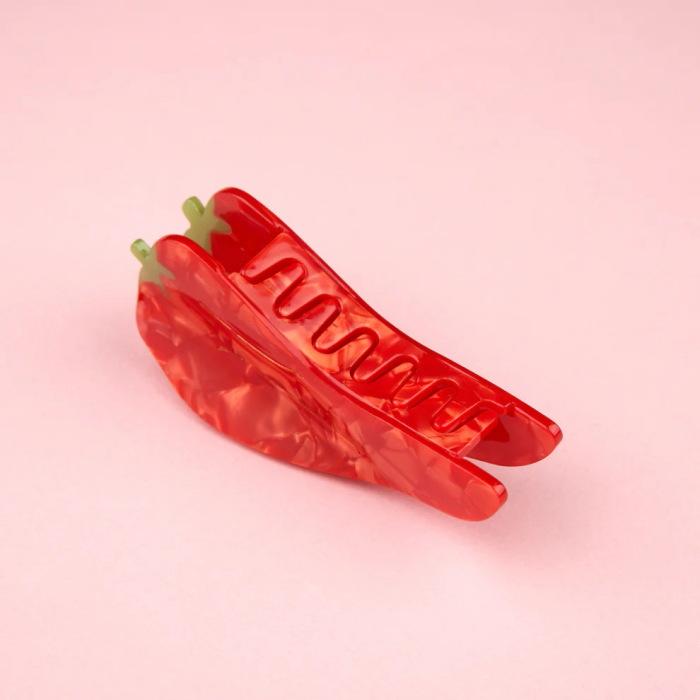 コパンシュシュ クレッタ【レッド】 ククシュゼット 正規商品 ヘア アクセ クリップ 野菜 個性的 かわいい