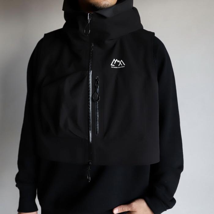 【極美品】COMFY コムフィーCMFファントムPHANTOMオーバーベスト黒L 極美品】COMFY コムフィーCMFファントムPHANTOMオーバーベスト黒L