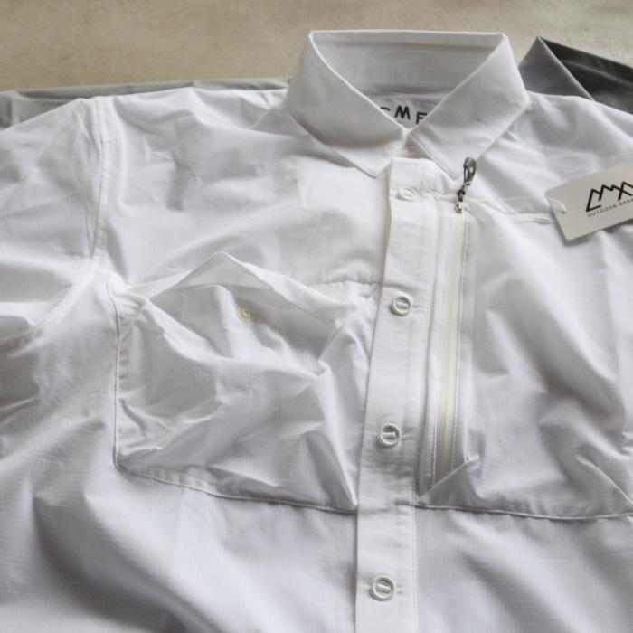 専用　CMF コムフィ アウトドアガーメント シアサッカー 作務衣 シャツ 白 専用 CMF コムフィ アウトドアガーメント シアサッカー 作務衣 シャツ