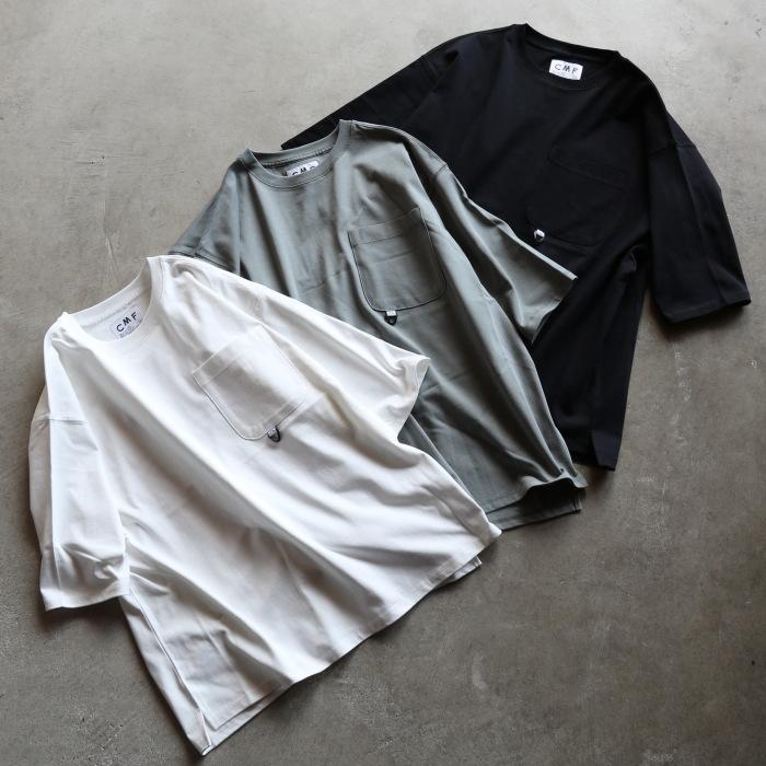 CMF OUTDOOR GARMENT トップス スロー ドライ ポケット Tシャツ 半袖 SLOW DRY PK TEE S/S ブラック/アルファグリーン/ホワイト 3色展開 2026春夏新作 | COMFY OUTDOOR GARMENT