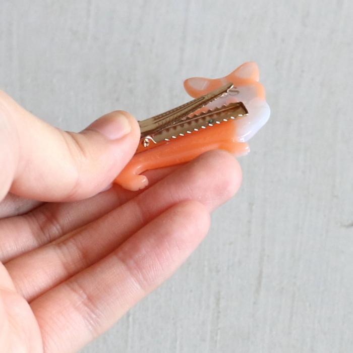 ククシュゼット 正規商品 ヘアアクセ クリップ ピン 犬 Coucou Suzette