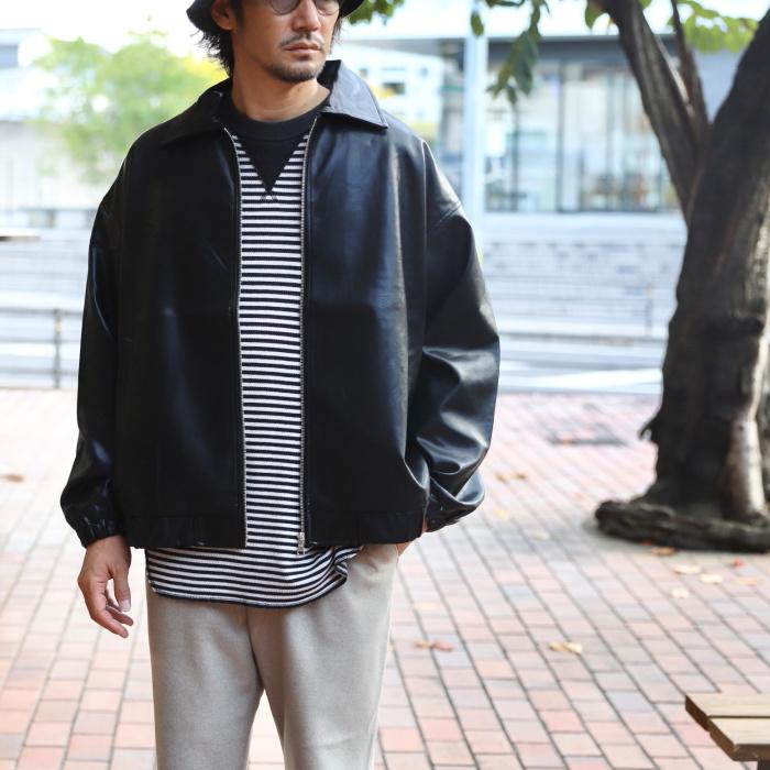 CHARGER アウター チャージャー オリジナル フェイク レザー ブルゾン