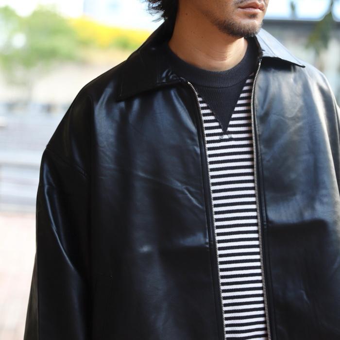CHARGER アウター チャージャー オリジナル フェイク レザー ブルゾン