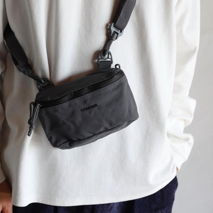 CHARGER 再入荷 バッグ チャージャー オリジナル ウエストバッグ ショルダーバッグ ポーチ アウトドア ブラック/グレー/オリーブ