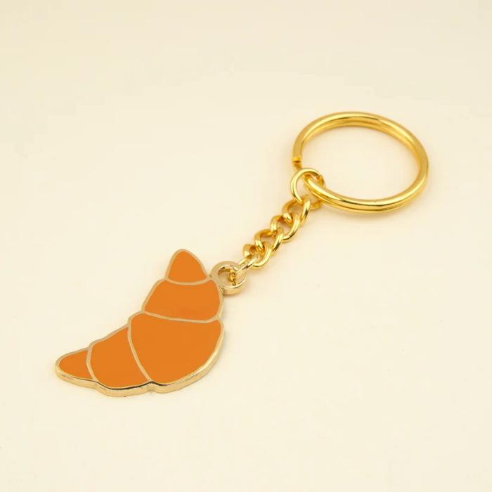 ククシュゼット 正規商品 キーリング キーホルダー かわいい パン