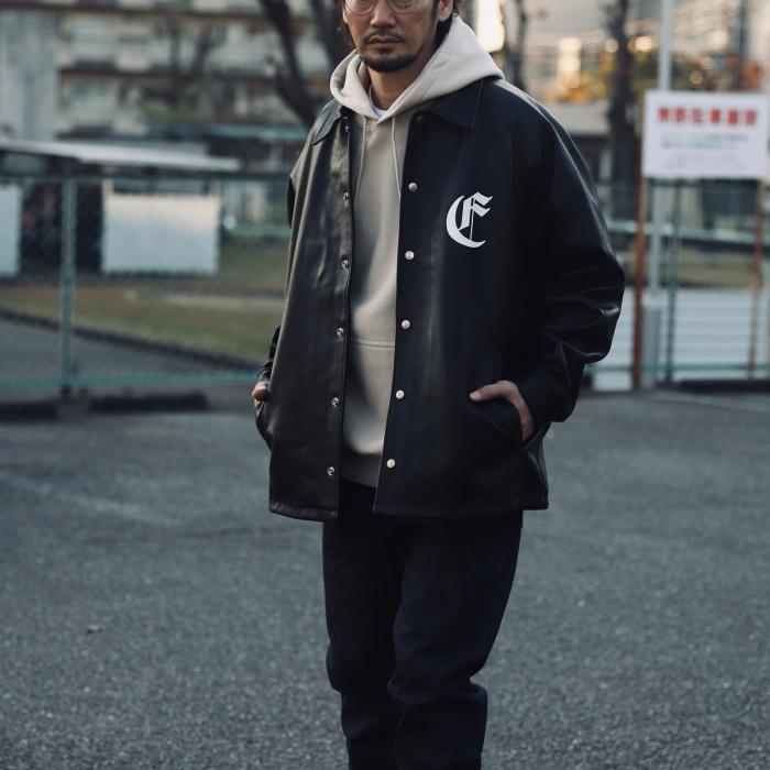 CHARGER 別注 ジャケット Schott オリジナル ロゴ レザージャケット